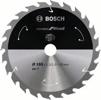 Bosch pjovimo diskas 165x20x1.5/1.0mm, 24T, Standard