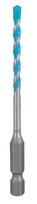 Universal drill bit MultiConstruction HEX-9, 4x45x90mm, 1/4" HEX