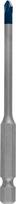 Hard ceramics and glass drill bit 4mm, 1/4" HEX