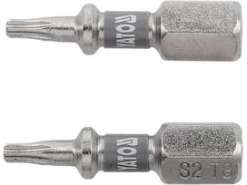 Antgaliai | 6,3 mm (1/4") | S2 Ni | T-Star (Torx) T8 | 2 vnt. (YT-78010)