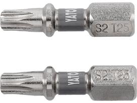 Antgaliai | 6,3 mm (1/4") | S2 Ni | T-Star (Torx) T25 | 2 vnt. (YT-78014)