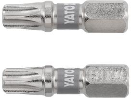Antgaliai | 6,3 mm (1/4") | S2 Ni | T-Star (Torx) T30 | 2 vnt. (YT-78015)