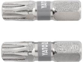 Antgaliai | 6,3 mm (1/4") | S2 Ni | T-Star (Torx) T40 | 2 vnt. (YT-78016)