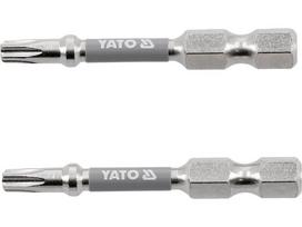 Antgaliai | 6,3 mm (1/4") | S2 Ni | T-Star (Torx) T20 | 50 mm | 2 vnt. (YT-78033)