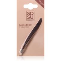 SOSU Cosmetics Lash and Brow Tweezers antakių pincetas antakiams 1 vnt.