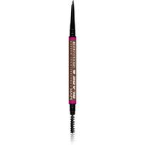 NYX Professional Makeup Blade & Shade antakių pieštukas su šepetėliu atspalvis 08 Chocolate g