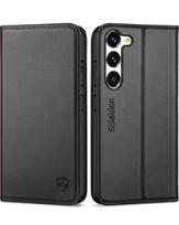 SHIELDON Galaxy S23 5G natūralios odos dėklas A