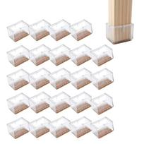 24 kėdžių kojų apsaugos 21x42mm A