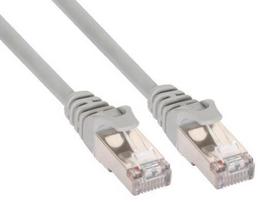 Kabelis DELTACO F / UTP, Cat5e, 1m, 100MHz, gray / 1-STP