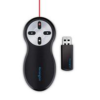 Lazerinė rodyklė Kensington Wireless Presenter, raudonas lazeris, juoda sp
