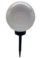 Įsmeigiamas LED lauko šviestuvas BURBULAS RGB, įkraunamas saulės energija, 4 LED, IP44, Ø15xh43,5 cm
