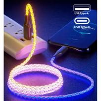 Fusion Accessories LED USB-C - USB-C 30W , 1M , Black