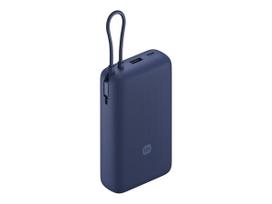 Xiaomi BHR8975GL 33W Power Bank (Integrated Cable) 20000mAh USB-C/USB-C Cable/USB-A, Blue