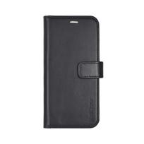 RADICOVER 2-in-1 Anti-Radiation RFID 3-Card MagSafe iPhone 16 Pro Black Leather