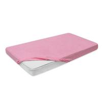 Paklodė JERSEY neperšlampama su guma 60Pink
