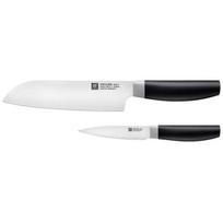 Set de Couteau - ZWILLING - Now S - Acier Inoxydable - 2 Pièces - Design Ergonomique