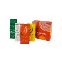 Kavos pupelių rinkinys Caprisette, 4 x 250 g dovanų dėžutėje