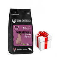 Paka Zwierzaka - Septintas dangus - Kiauliena su kriauše S 9kg + Staigmena Šunui