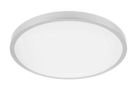 ATOL LED lubinis šviestuvas (32W, 2560lm, 4000K, sidabrinis, apvalus) GTV LD-ATOL32W-NW-02