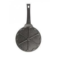 Poêle à crêpes 6 coeurs