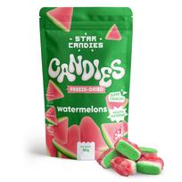 STAR CANDIES šaltyje džiovinti guminukai "Arbūziukai", 50g
