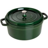 Emaliuotas ketaus puodas - STAUB - 1101085 - Apvalus - 10 cm - Bazilikas juoda