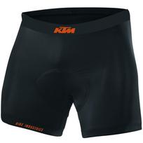Vidiniai šortai KTM // su paminkštinimu (juodi) XL-XXL