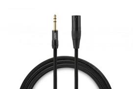 Šiltas garso PREM-XLRM-TRSM-3 garso laidas 0,9 m 6,35 mm TRS XLR juodas