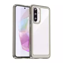 Outer Space Samsung Galaxy A26 Cover with Flexible Frame – Semi-dėklas telefonui skaidrus, dėklas telefonui juodos spalvos