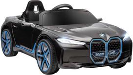 HOMCOM vaikų elektrinio automobilio nuotolinio valdymo žibintai MP3 grotuvas 3-5 km/val
