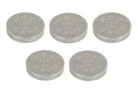 Vožtuvo plokštelė PZ948160/5 9,48mm x1,6mm, (5 vnt.) Tinka: CAGIVA; KAWASAKI; SUZUKI; TRIUMPH; YAMAHA
