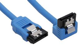 Fuj:tech InLine rounded SATA cable with L-connector, 0.15m (27701F)
