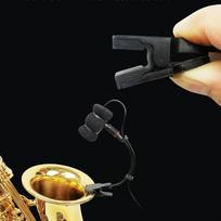 Saksofono mikrofono spaustuko laikiklis Stabilus stovas instrumentas Mikrofono spaustukas muzikantų scenai