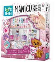 Vaikiškas nagų dizaino rinkinys Manicure Studio ToysInn, 106 el.