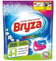 Skalbimo kapsulės Bryza 4w1Spring Freshness, 50 vnt