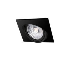 LED įleidžiamas lubinis šviestuvas LED/6W/230V 4000K 8,5x8,5 cm juoda