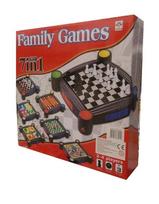 Stalo žaidimų rinkinys FAMILY GAMES 7 IN 1