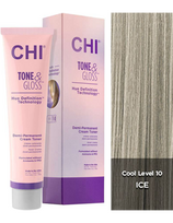 CHI pusiau nuolatiniai plaukų dažai CHI Tone - Gloss - Ice 89g