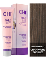 CHI pusiau nuolatiniai plaukų dažai CHI Tone - Gloss - Champagne Bubbles 89g