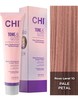 CHI pusiau nuolatiniai plaukų dažai CHI Tone - Gloss - Pale Petal 89g
