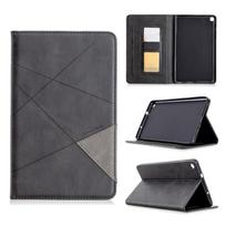 Dėklas Samsung Galaxy Tab A 8.0 colių (2019 m. leidimas) (SM-P200/P205) Verslo Premium PU Odos Folio Dėklas su Keliais Žiūrėjimo Kampais Kortelių Kišenė Samsung Galaxy Tab A 8.0' juoda