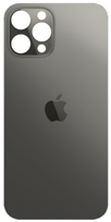 iPhone 12 pro galinis dangtelis (stiklas) : Spalvos - Juoda