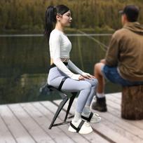 Nešiojama kėdės sėdynės kojos atrama, taburetė, ergonomiška, lengva, atrama, sulankstoma, piknikui, lauke