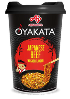 Greitai paruošiami makaronai OYAKATA “Japanese Beef Wasabi”, 93 g