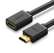Kabelis/ilgiklis HDMI kištukas - HDMI lizdas 4K 60Hz 3m, juodas HD107 UGREEN