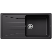 Plautuvė BLANCO  SONA XL 6 S SILG PDUR Black O.AF
