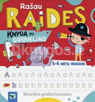 Rašau raides. Knyga su grioveliais 6–7 metų vaikams - Agnieszka Bator