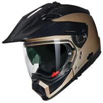 Šalmas su pasmakre NOLAN N70-2 X 06 CLASSICO NOBILE spalva chaki/juoda