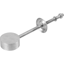 341070 Ankeris M12x235mm grotelių grindims su apvalia galvute