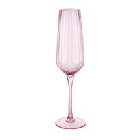 Šampano taurės AURORA LEY, rožinės sp., 260 ml, 2 vnt